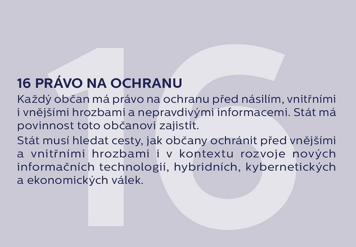 16. Právo na ochranu